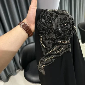 Luxury Black Designer Shirt for Men | Gold Embroidered Partywear Shirt